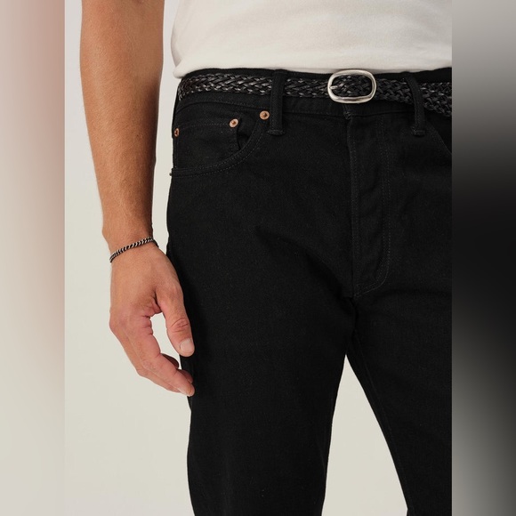 BUCK MASON JAPANESE DENIM FORD STANDARD JEAN IN BLACK - Picture 3 of 7